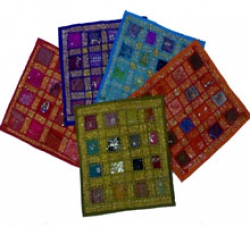 Embroided Patchwork India Handicraft Cushion Covers